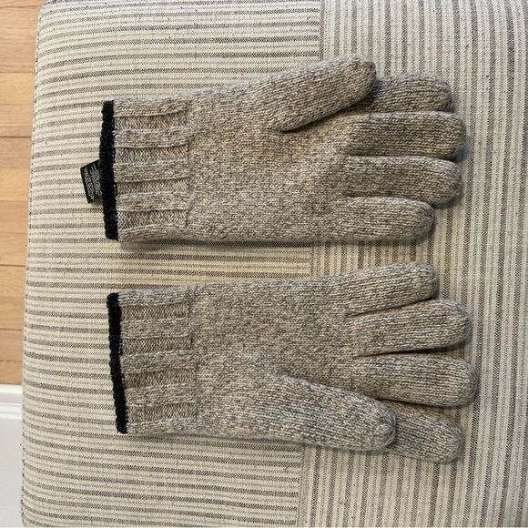Mens Eddie Bauer Wool insulated fleece lined gloves M/L - Picture 3 of 7
